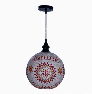 Mosaic Handmade Pendant Ceiling Hanging Light E27 - Ball Shape