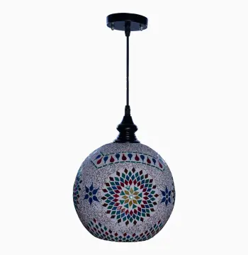 Mosaic Handmade Pendant Ceiling Hanging Light E27 - Ball Shape