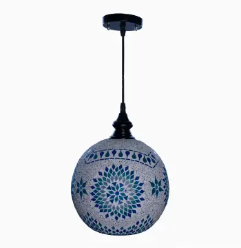 Mosaic Handmade Pendant Ceiling Hanging Light E27 - Ball Shape