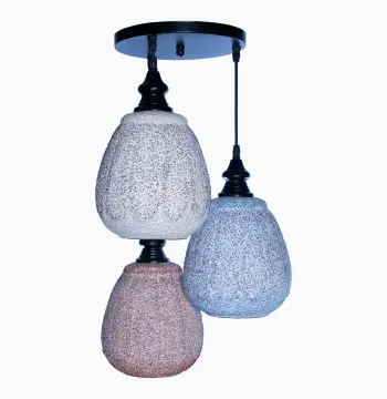 Mosaic Handmade Pendant Ceiling Hanging Light E27 - 3 lamps
