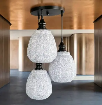 Mosaic Handmade Pendant Ceiling Hanging Light E27 - 3 lamps