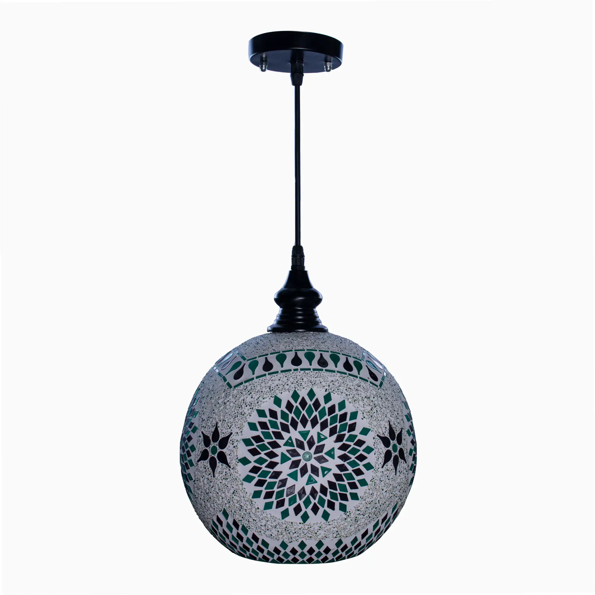 Mosaic Handmade Pendant Ceiling Hanging Light E27 - Ball Shape