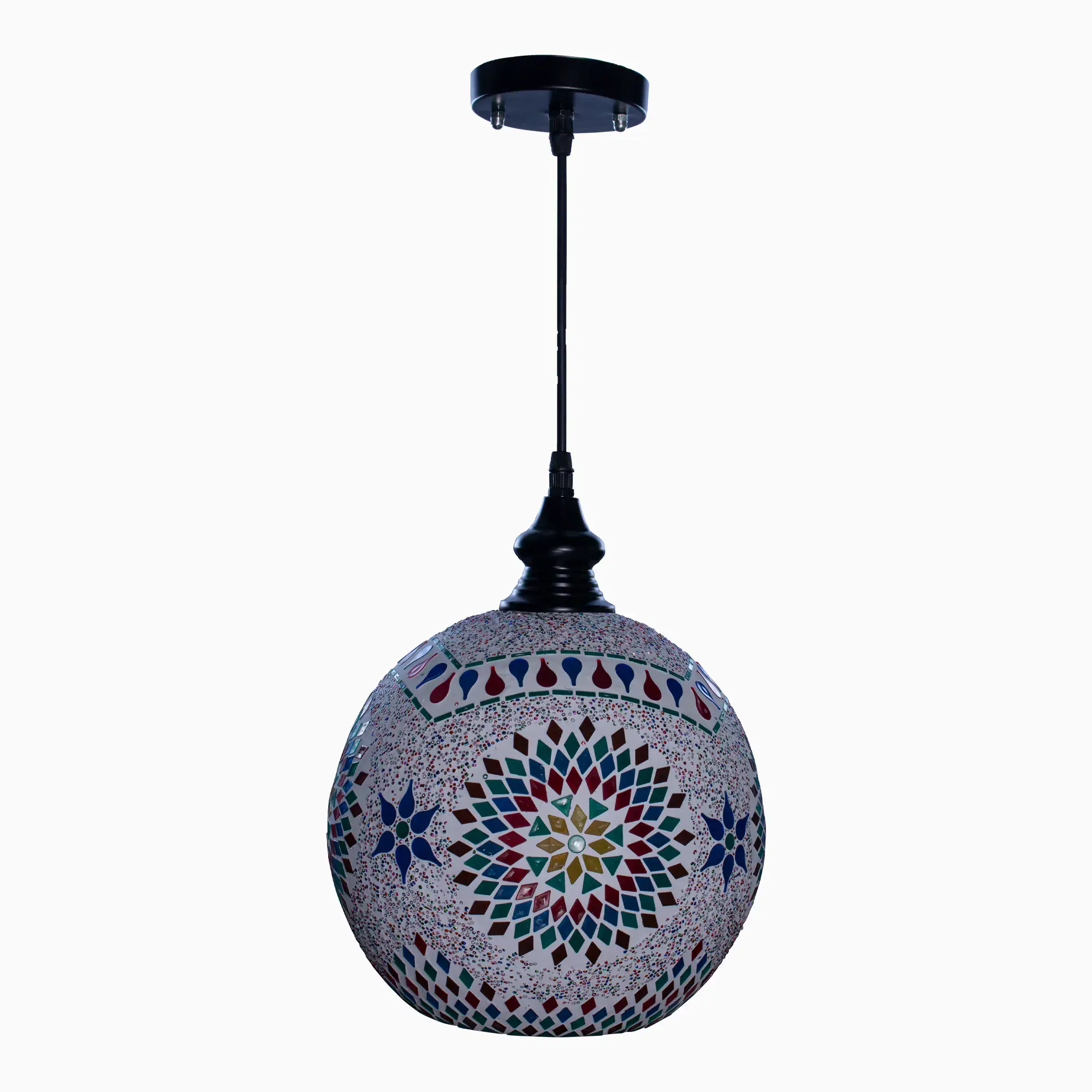 Mosaic Handmade Pendant Ceiling Hanging Light E27 - Ball Shape