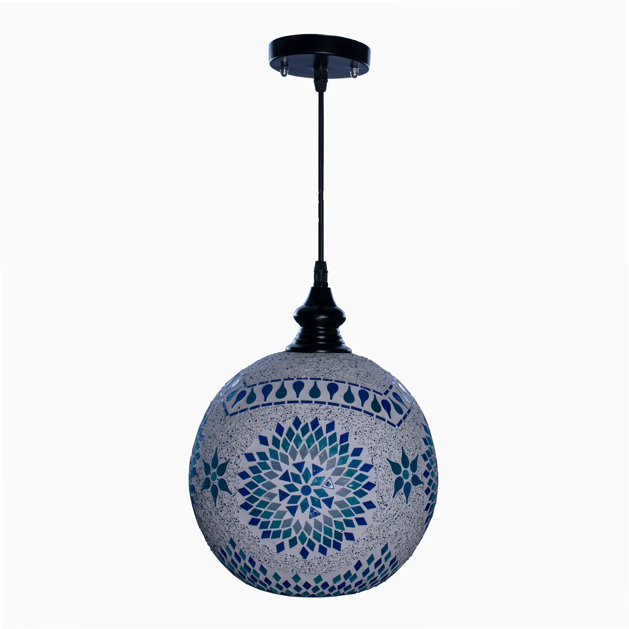 Mosaic Handmade Pendant Ceiling Hanging Light E27 - Ball Shape