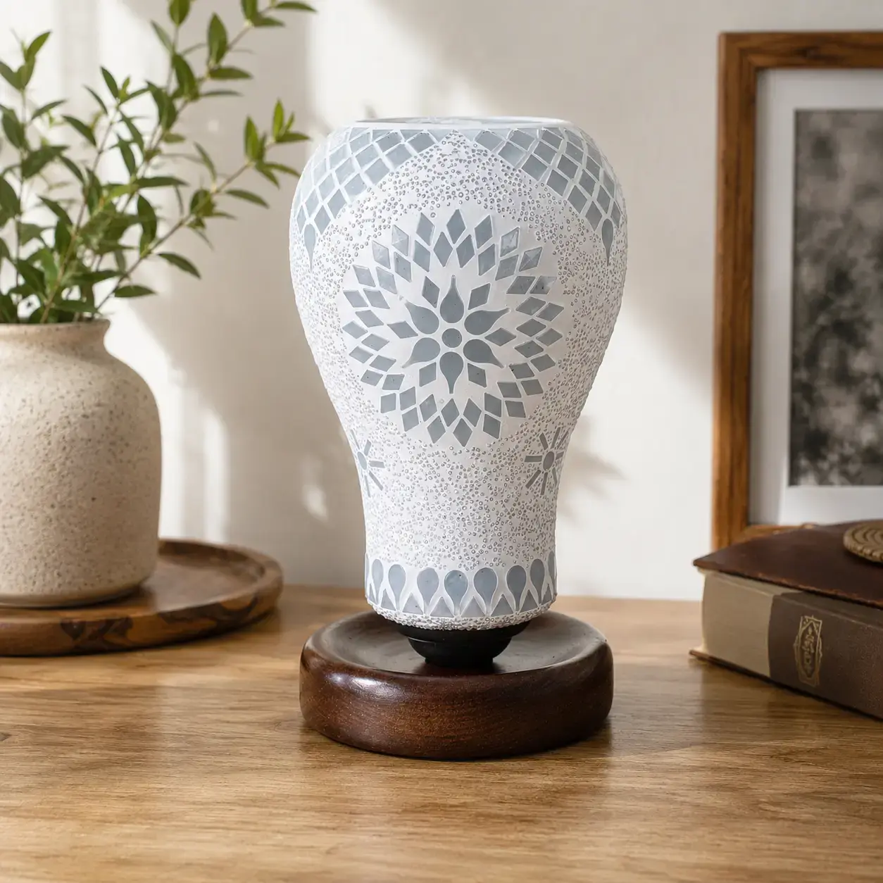 Mosaic Handmade Hanging Table Lamp Light E27
